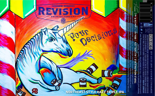Revision Brewing Adding “Reno As Fuck” Hazy DIPA 16oz Cans, Doyenne, Planet Lovetron, Citra Slam, Battle Of The Lords, Chains Required, Darkling, Separation Stout, Pour Decisions, Drifting Through The Hopyard, The Bruff, Smoke & Mirrors, Lord Lupulin, Mosaic Revenge, Gimme Da Loot, Sparkle Muffin, Glitter Moon, Whole Lotta Ruckus, Trying To Get My Aroma Bro, DIPA, Social Fermentation, State of Haze, GFY, Simcoe Revenge, Mystic Topaz & Blonde NV 24 apost8 394