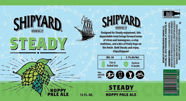 Shipyard Brewing - Deep Devil, Hoppy Pride IPA & Steady 12 apost9 110