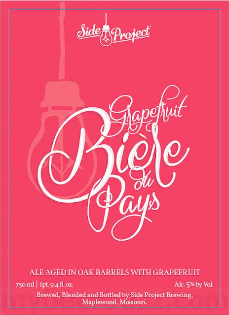 Side Project Grapefruit Bière du Pays Coming 1/19 Side Project Grapefruit Bière du Pays Coming 1/19