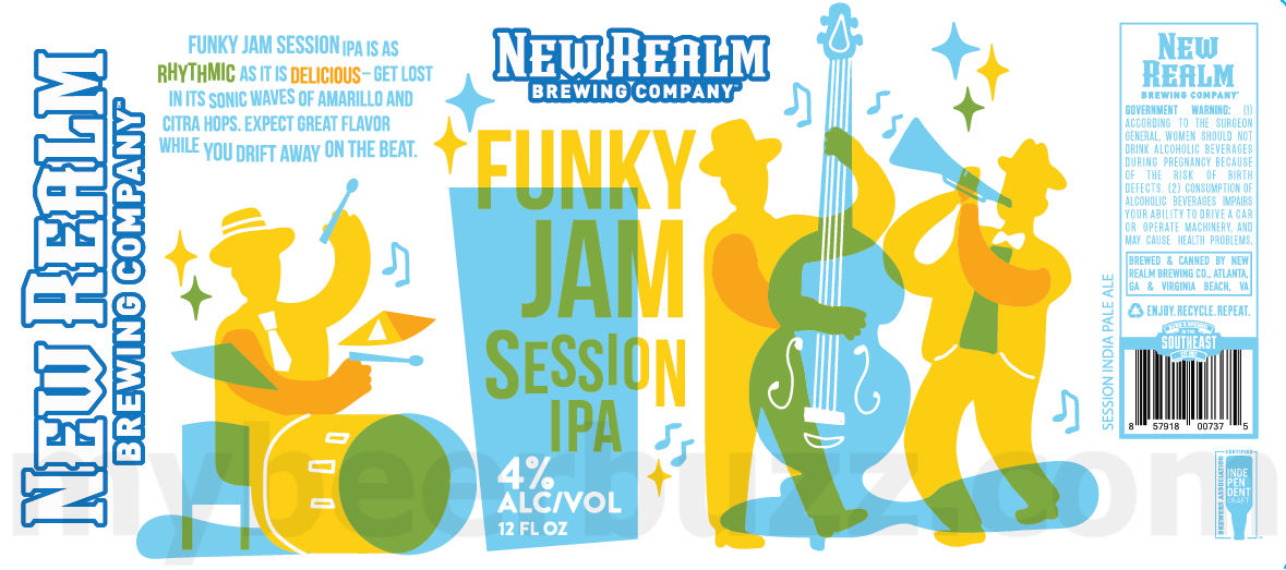 New Realm Adding Kanga Brew Collaboration, Funky Jam & First String New Realm Adding Kanga Brew Collaboration, Funky Jam & First String
