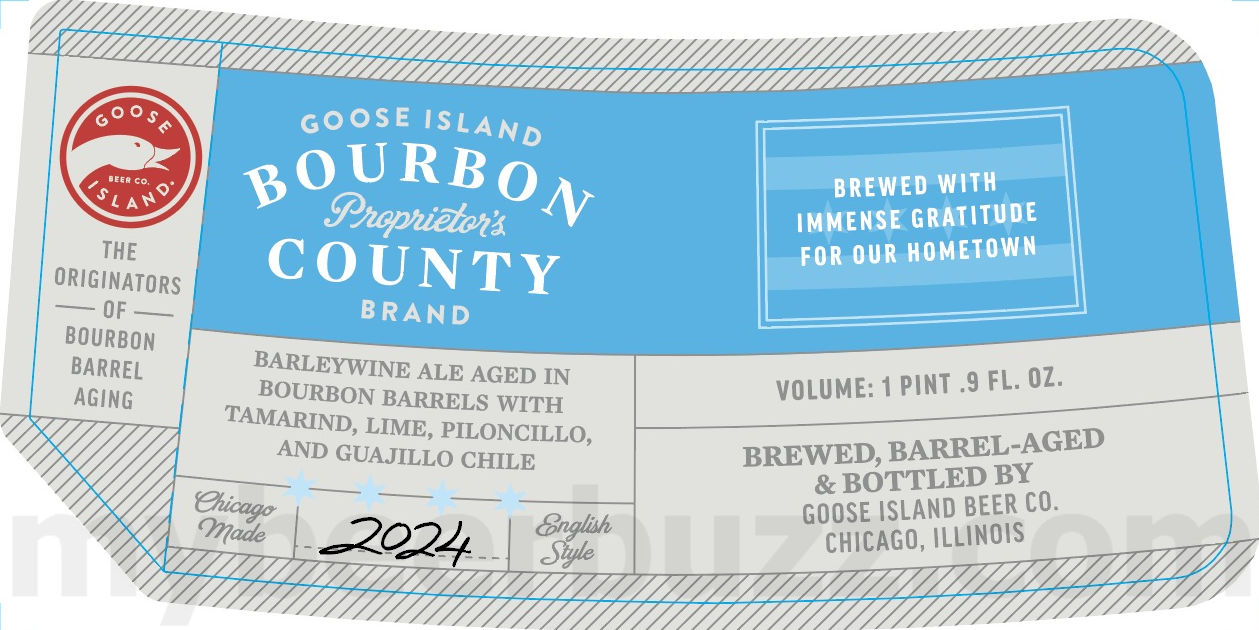 Goose Island Reveals 2024 Bourbon County Brand Stout Proprietor’s Stout & Barleywine Goose Island Reveals 2024 Bourbon County Brand Stout Proprietor’s Stout & Barleywine