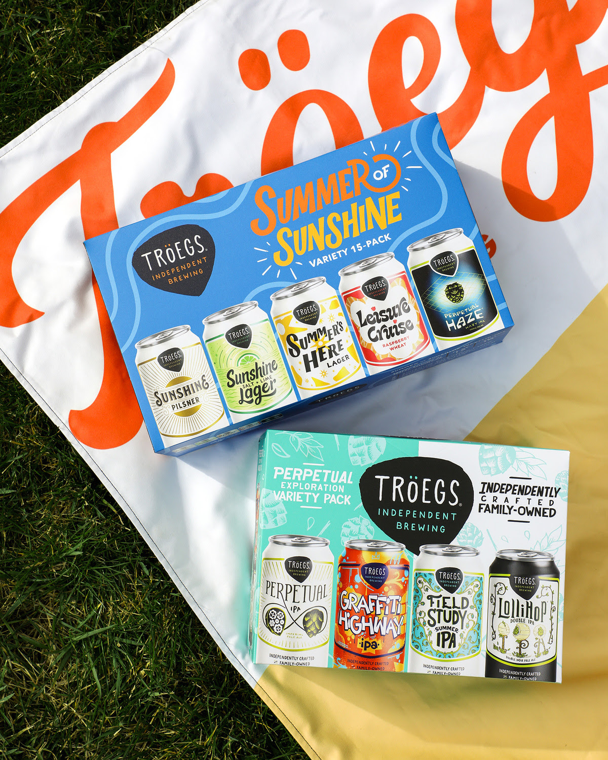 Tröegs Releasing Summer Of Sunshine & Perpetual Exploration Variety Packs 17 apostHLPA 174