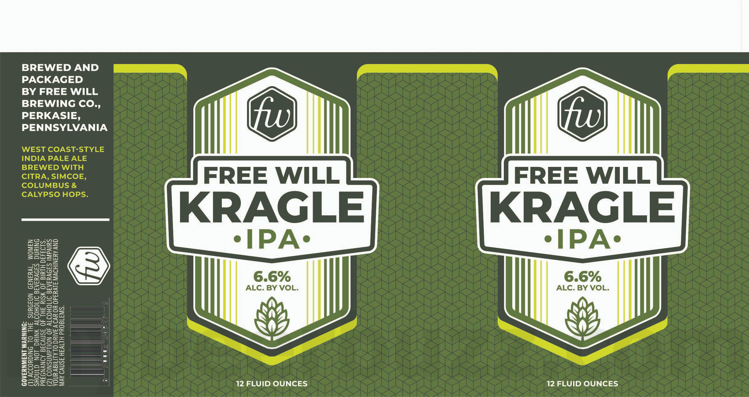 Free Will Updating Kragle IPA, Cloudy With A Chance & Swill IPA Collaboration Free Will Updating Kragle IPA, Cloudy With A Chance & Swill IPA Collaboration