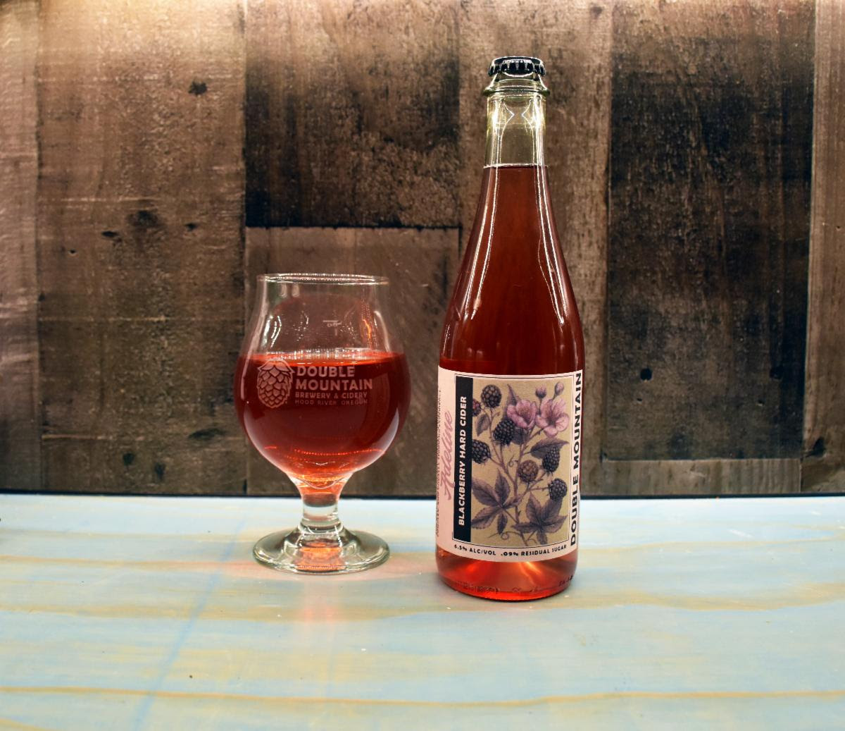 Double Mountain Releasing Adeline Blackberry Hard Cider 10 apostHLPA 272