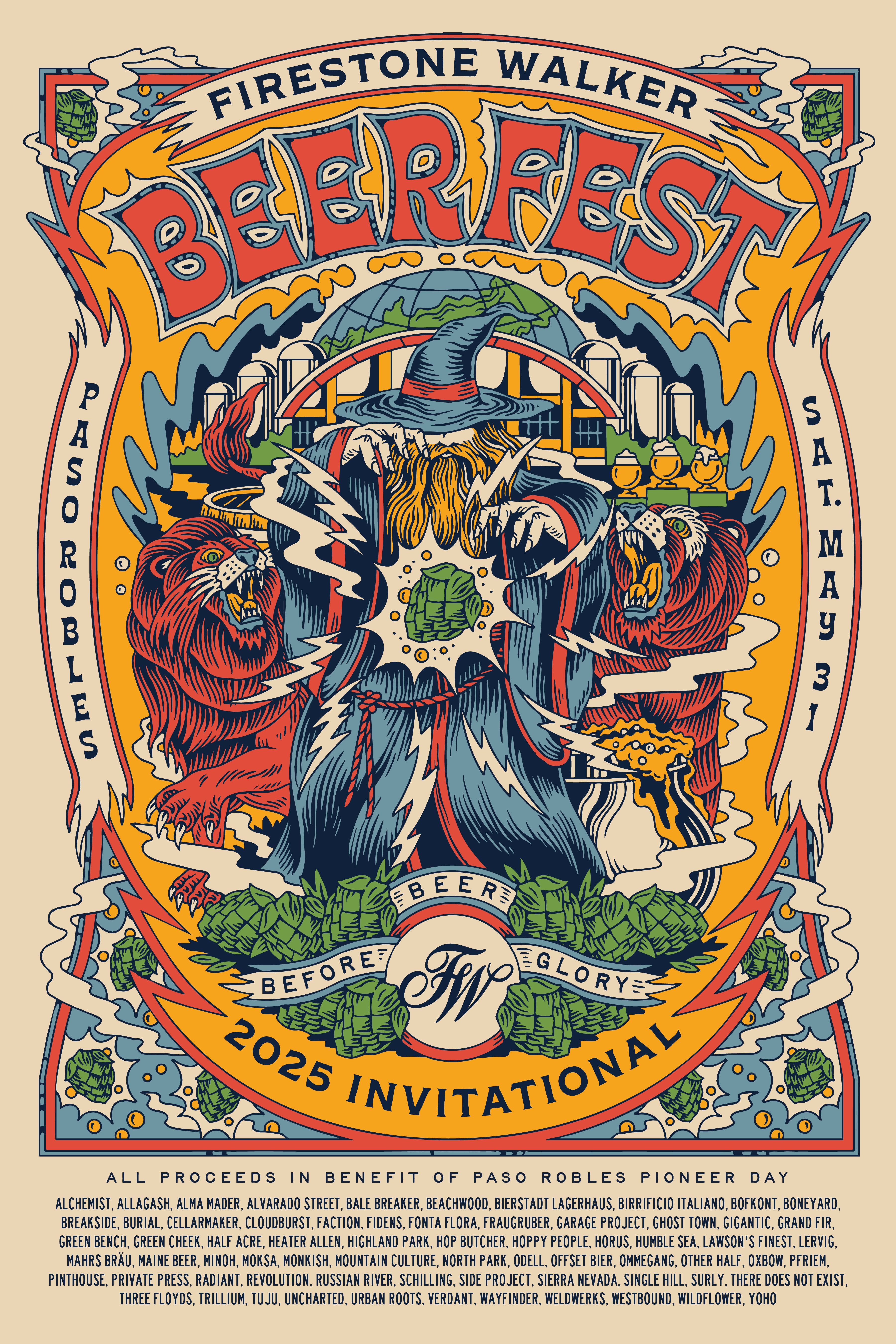 Brewery List & Tickets Announced for 2025 Firestone Walker Invitational Brewery List & Tickets Announced for 2025 Firestone Walker Invitational