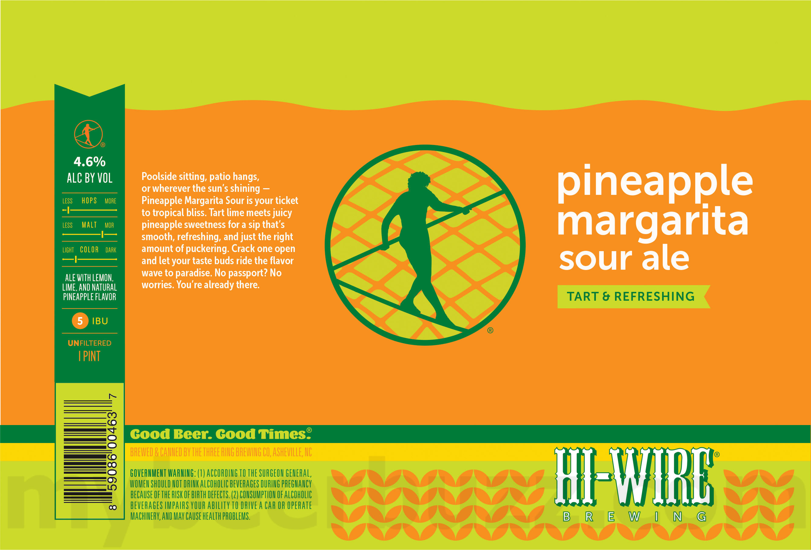 Hi-Wire Adding Pineapple Margarita Sour & Cooler Nights Hi-Wire Adding Pineapple Margarita Sour & Cooler Nights