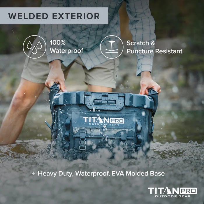Enjoy Ice For Days and Days! Go Beyond The Limits With the New Titan PRO™ 36 Can High Performance 100% Leak Proof, Waterproof Airtight Cooler with Air Lock Latch 13 apostHLPANews 126