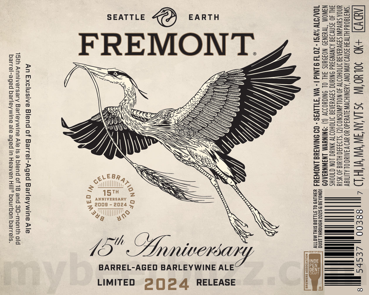 Fremont Working On 15th Anniversary Barleywine Fremont Working On 15th Anniversary Barleywine