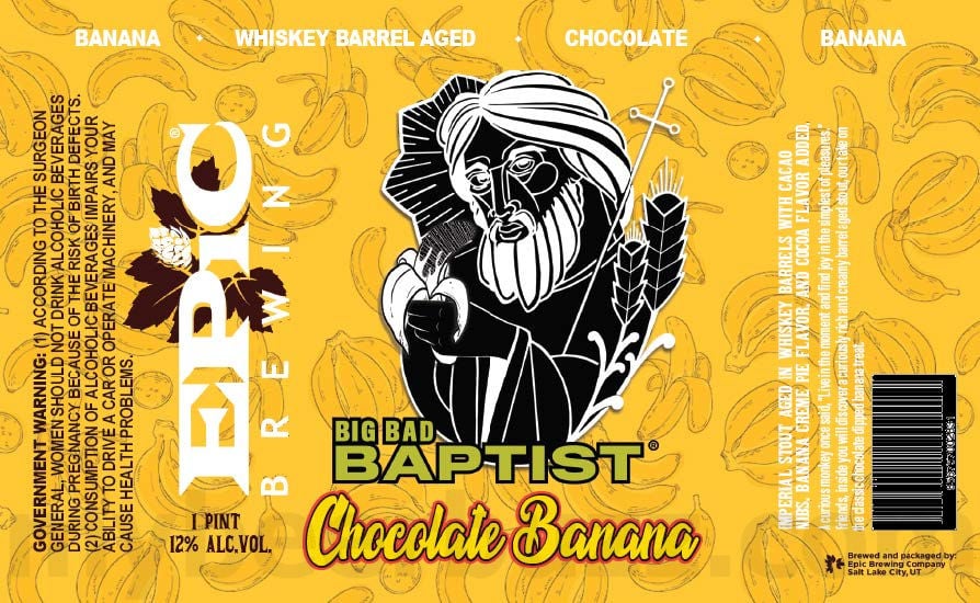 Epic Adding Big Bad Baptist Old Fashioned & Big Bad Baptist Chocolate Banana 10 apostMBB 1112