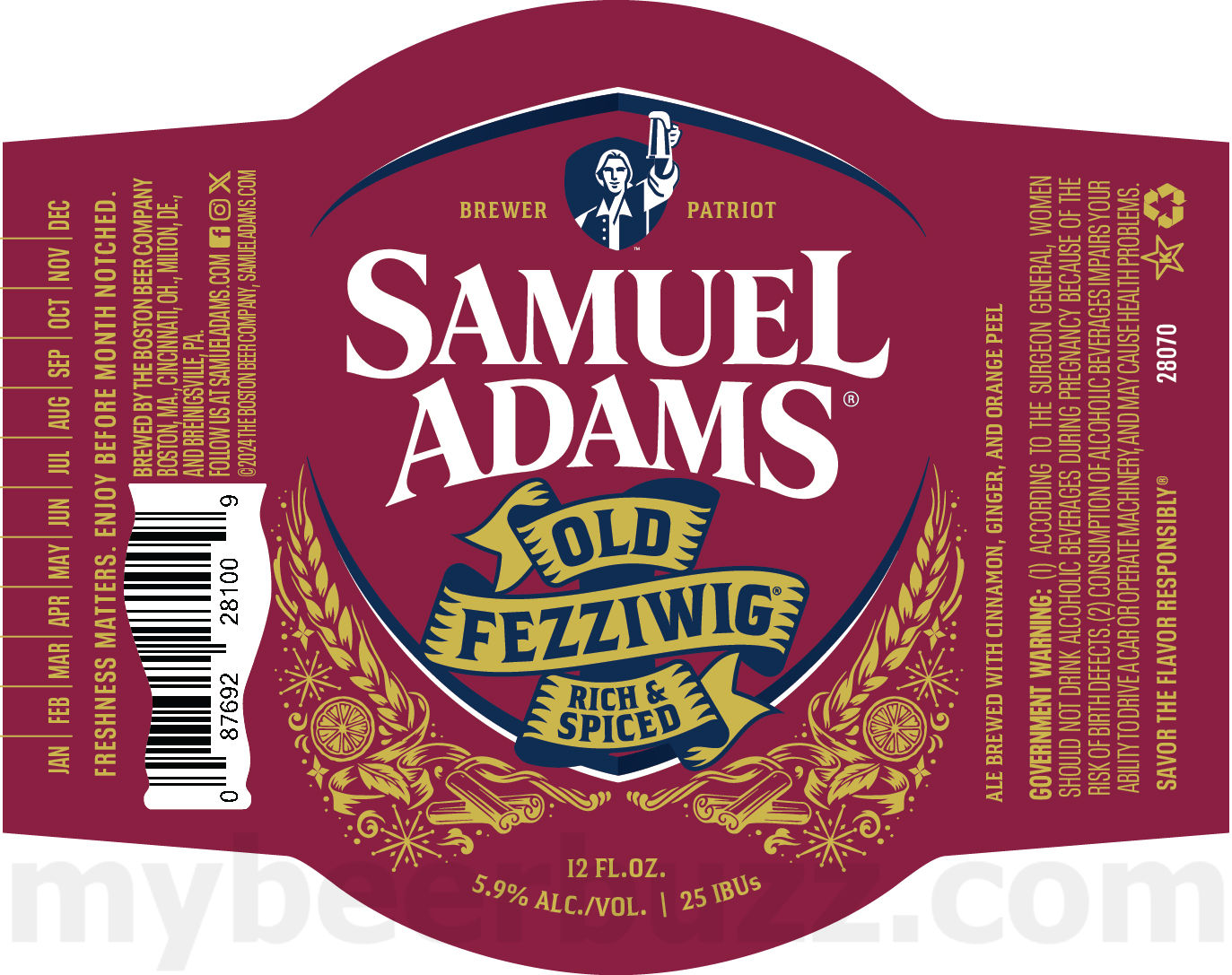 Samuel Adams Old Fezziwig Returning For 2024 Samuel Adams Old Fezziwig Returning For 2024