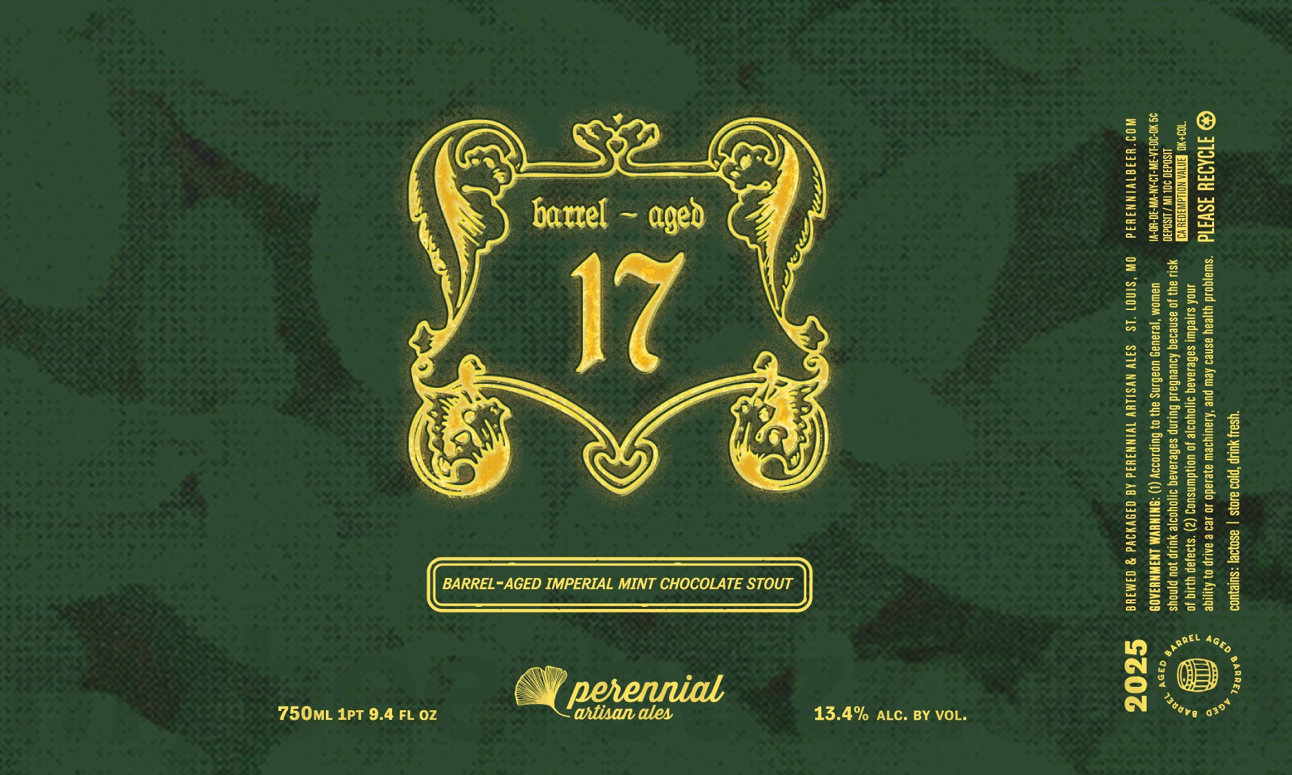 Perennial Artisan Ales & Perennial On Lockwood Collaborate Of Fourth Orbit / Theodore Rex / Pacific Rim / Static Electricity / Creek Pigeon / Baggy Jeans / Merna / Sattelite Segments / Open For Business / Khaman / Theodore Rex / Barrel-Aged 17 / Fen Fen / The Nice Slice / Climate Promise 25 apostMBB 1121