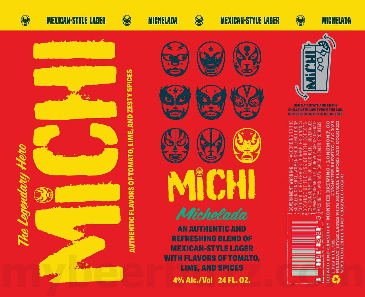 Monster Brewing Adding Michi Michelada & Michi Chelada Lime 11 apostMBB 1151