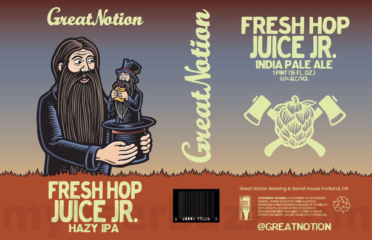 Great Notion Adding Double Strawberry Cheesecake & Fresh Hop Juice Jr. 8 apostMBB 1168