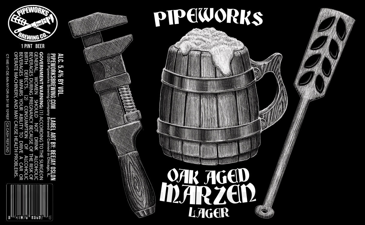 Pipeworks Adding Oak Aged Marzen Lager Cans Pipeworks Adding Oak Aged Marzen Lager Cans