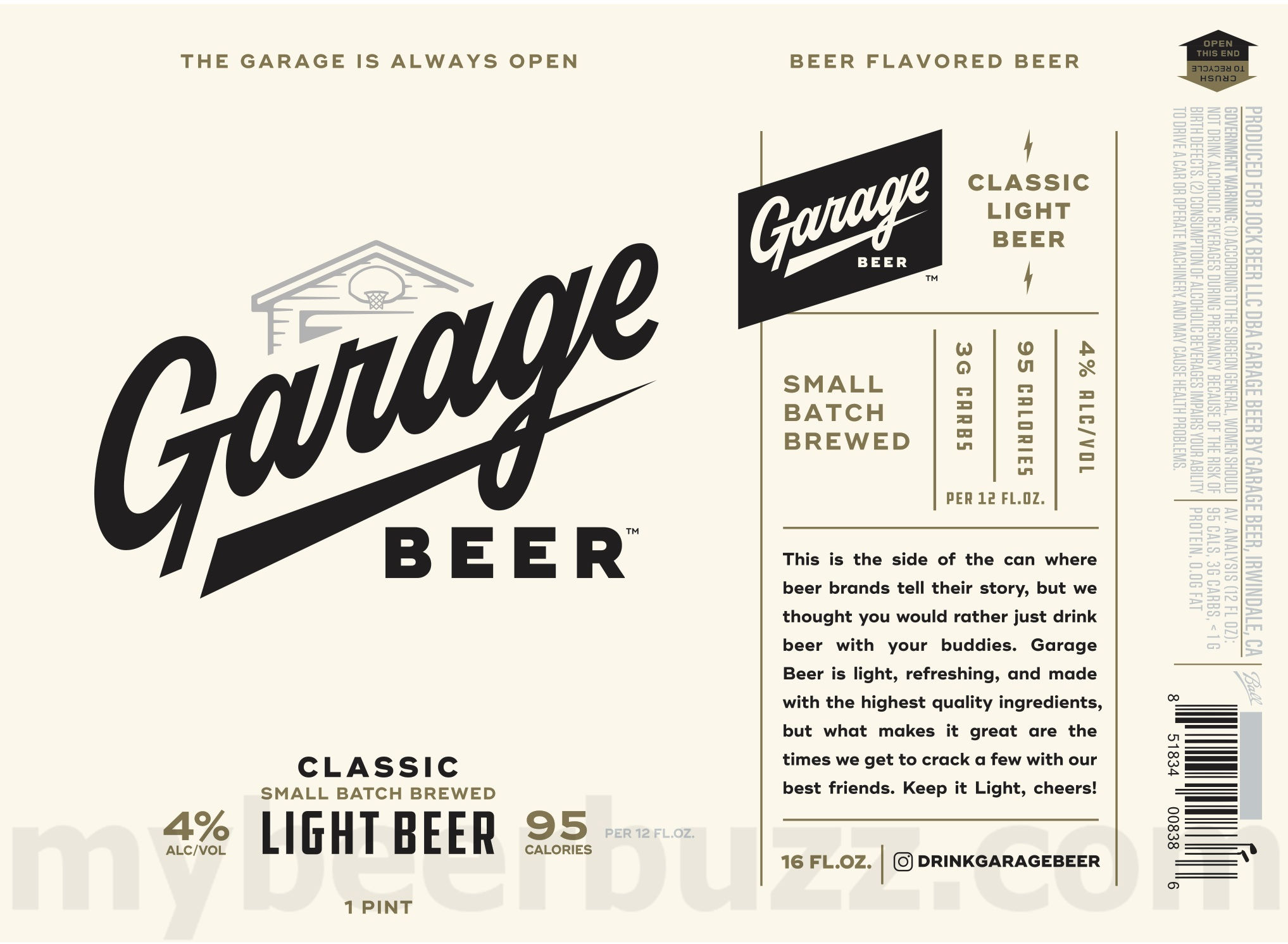 Garage Beer Adding Lime Beer & Light Beer 13 apostMBB 1175