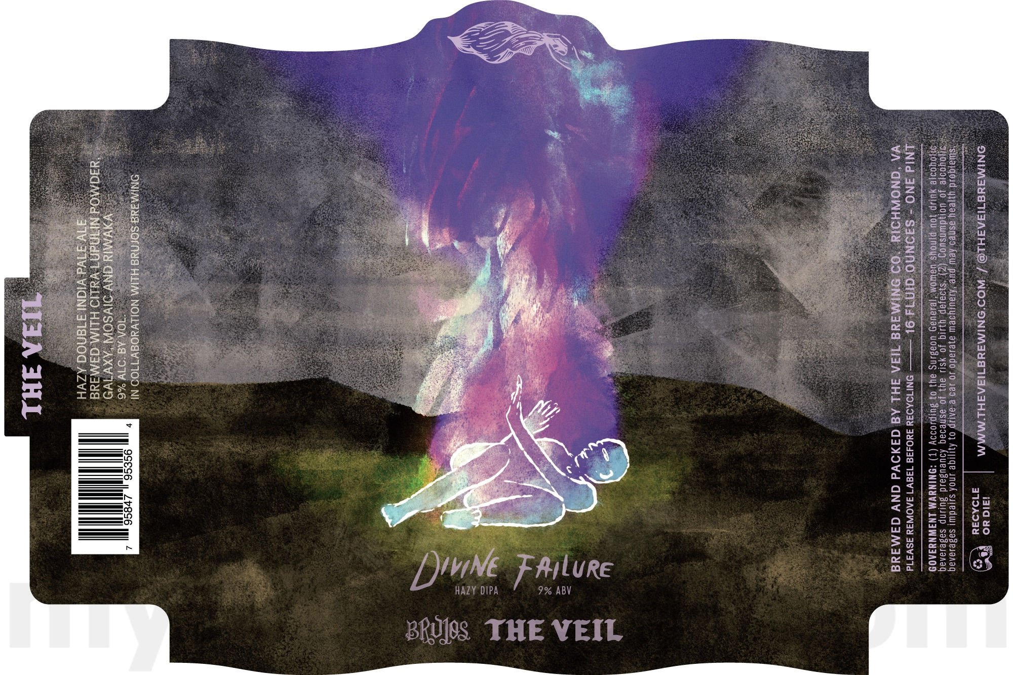 The Veil & Brujos Brewing Collaborate On Divine Failure The Veil & Brujos Brewing Collaborate On Divine Failure