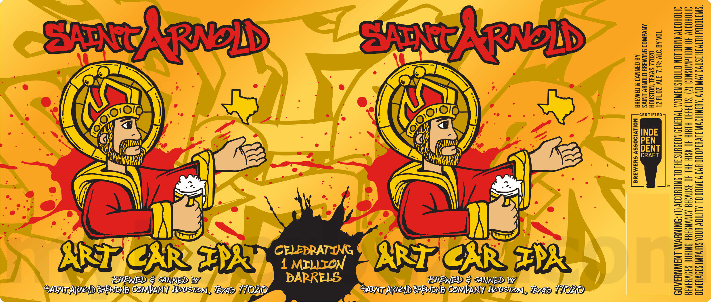 Saint Arnold Updating Art Car IPA To Celebrate 1 Million Barrels Saint Arnold Updating Art Car IPA To Celebrate 1 Million Barrels