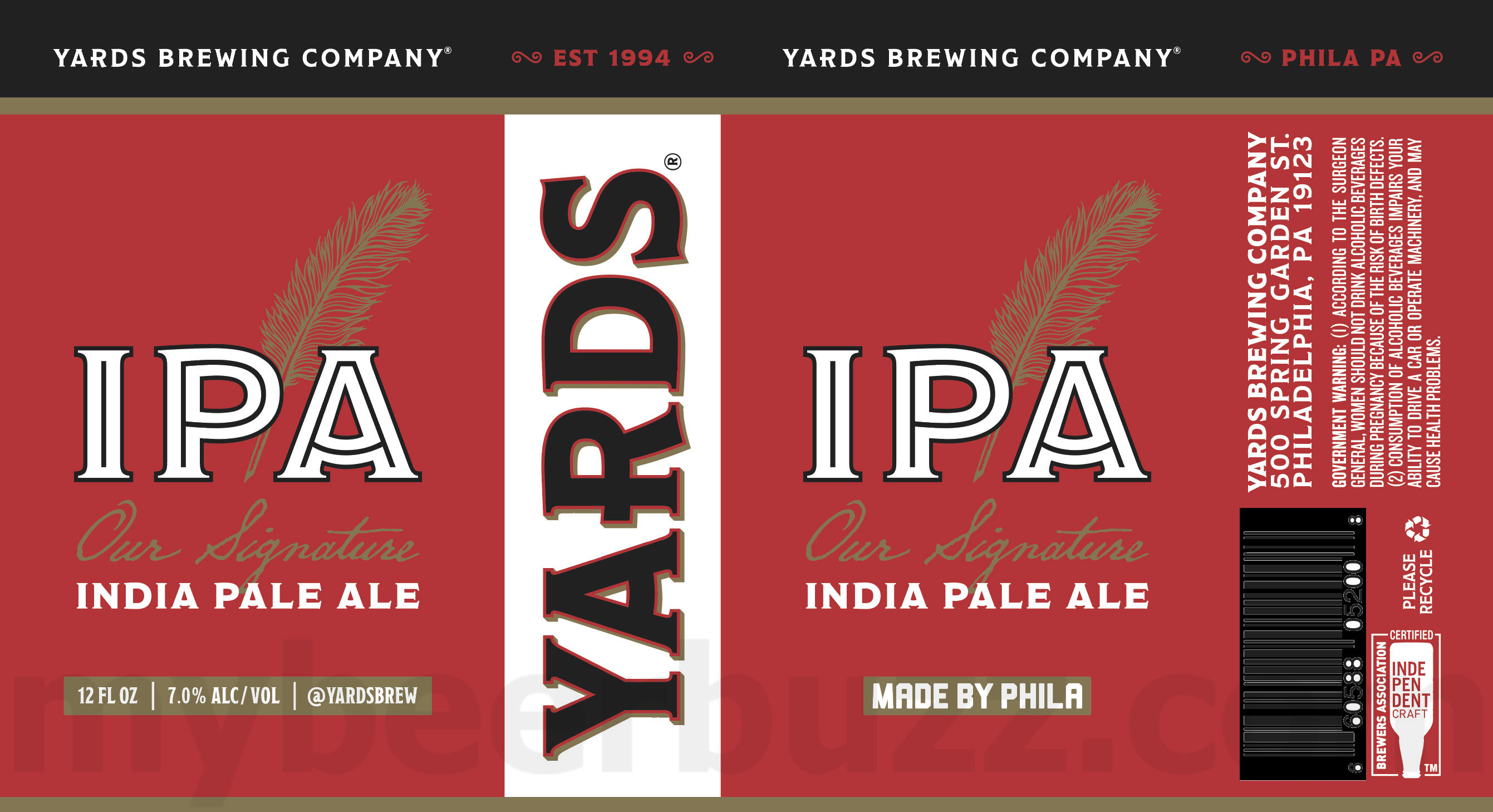 Yards Adding Hazy IPA, IPA & The Blue Pig Tavern India Pale Ale Cans 10 apostMBB 1237