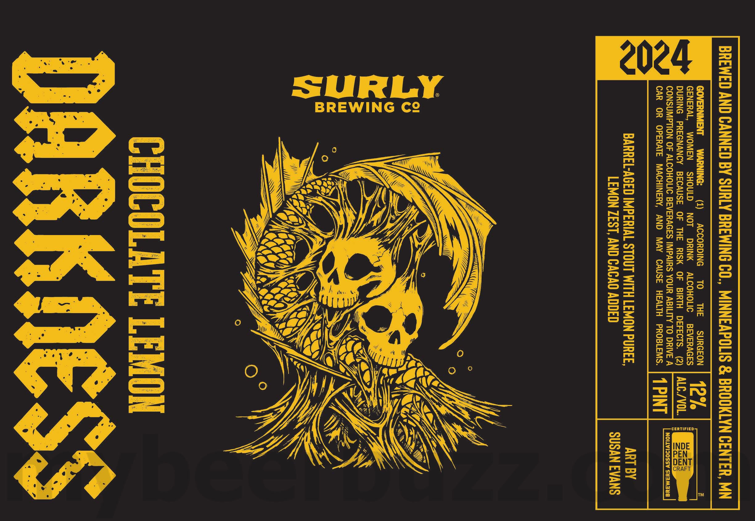 Surly Working On Chocolate Lemon Darkness Surly Working On Chocolate Lemon Darkness