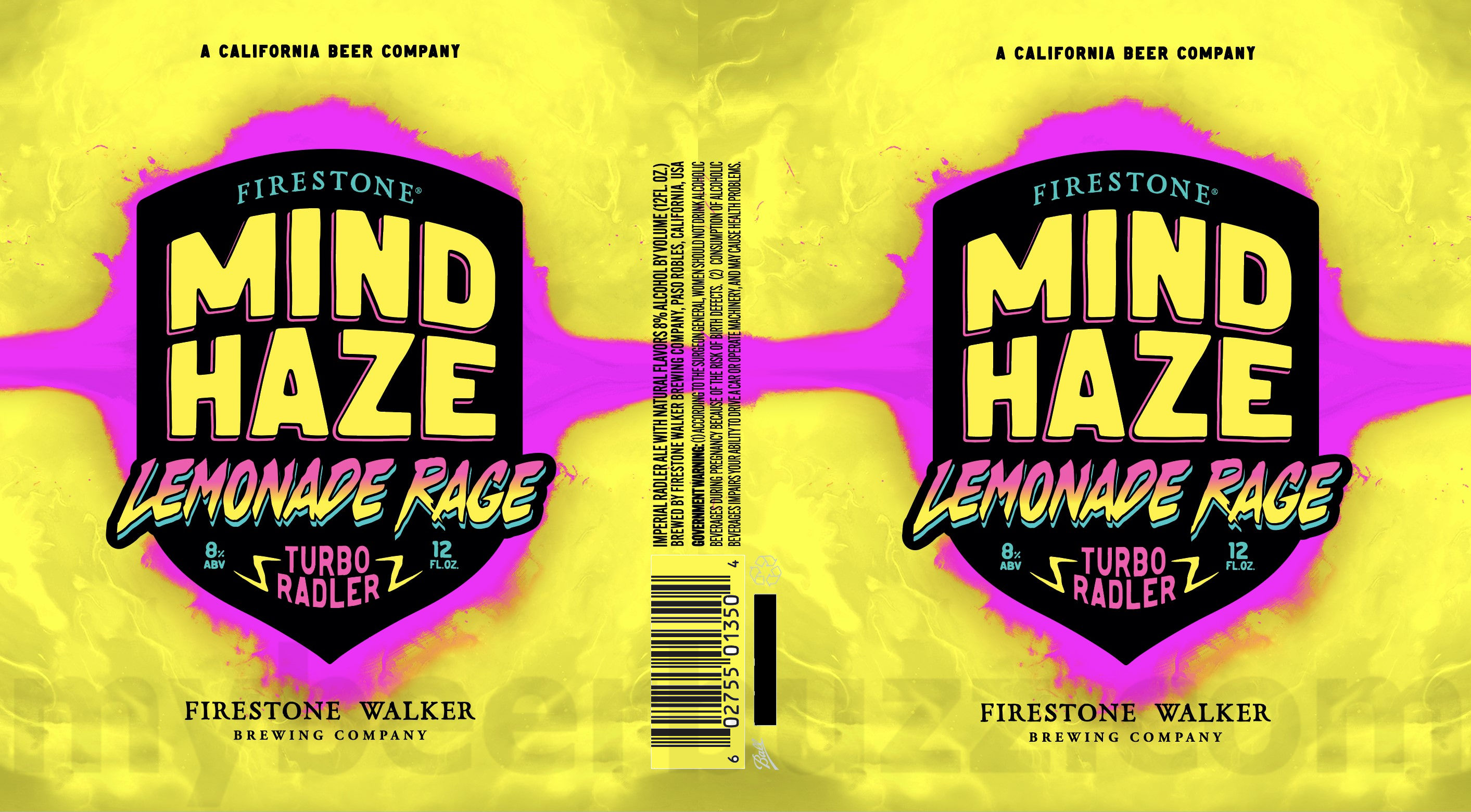 Firestone Walker Adding Mind Haze Lemonade Rage Turbo Radler 14 apostMBB 1289
