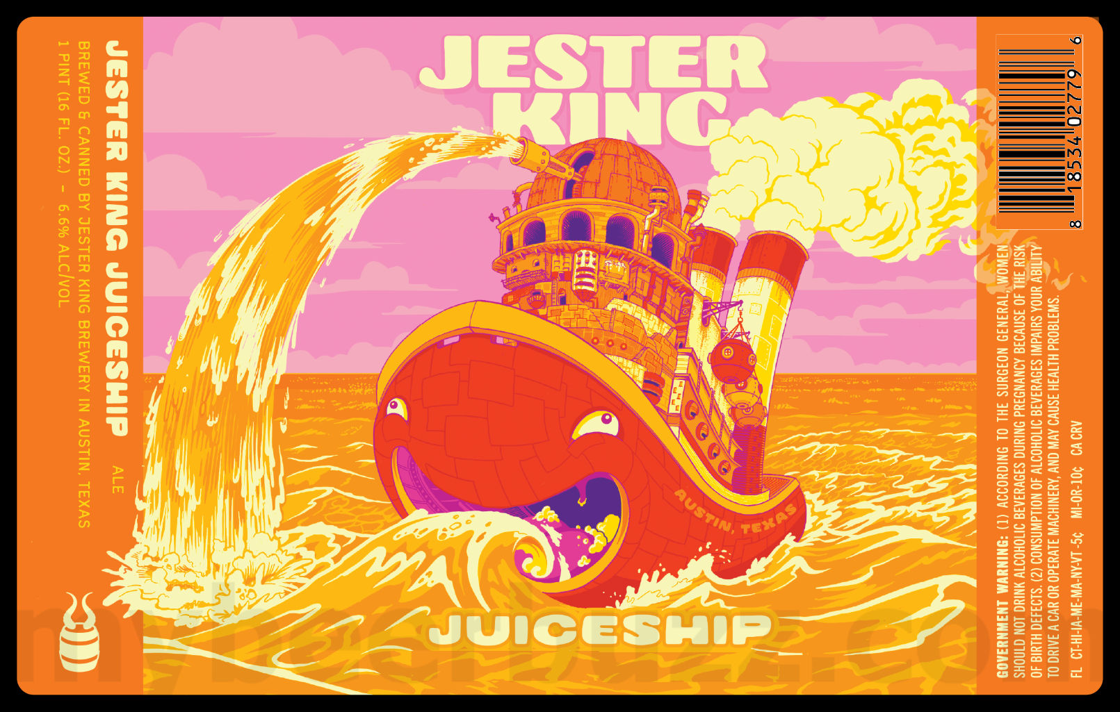 Jester King Adding Juiceship Cans Jester King Adding Juiceship Cans