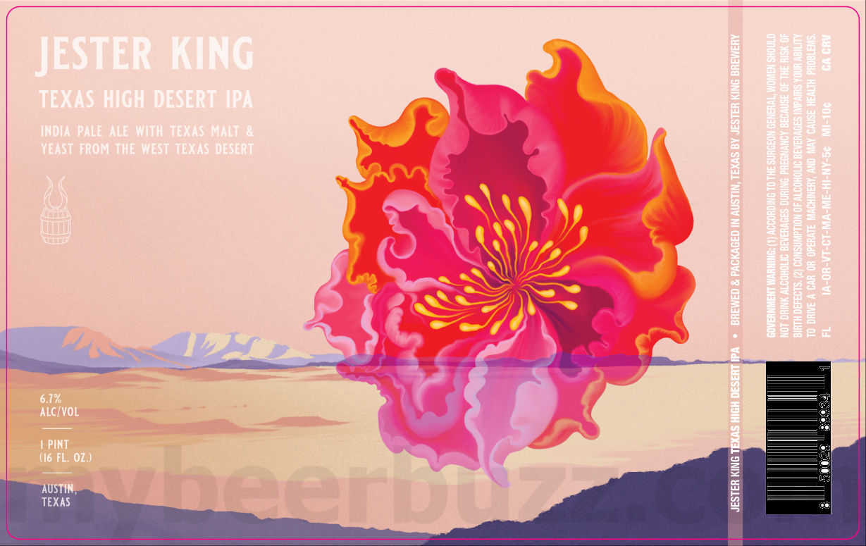 Jester King Adding Texas High Desert IPA Jester King Adding Texas High Desert IPA