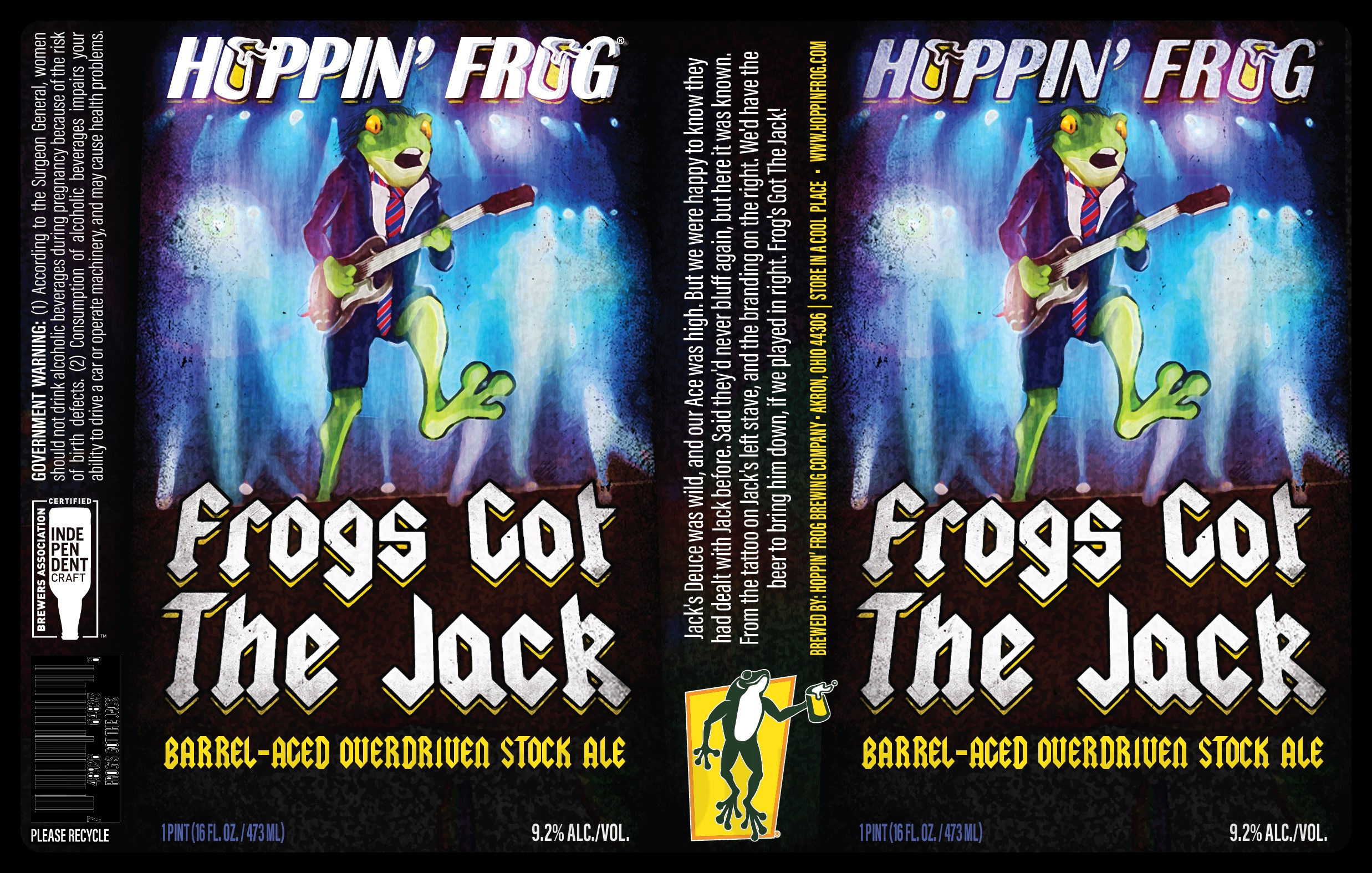 Hoppin’ Frog Adding Spruce Tip Silk Porter, Banana Split Wheat Ale, Black Cherry Cobbler Turbo Shandy, Frogs Got The Jack, Smashing Strawberry Blonde, Kings Jewel & Maple Walnut Chocolate Brownie Pastry Stout 13 apostMBB 1349