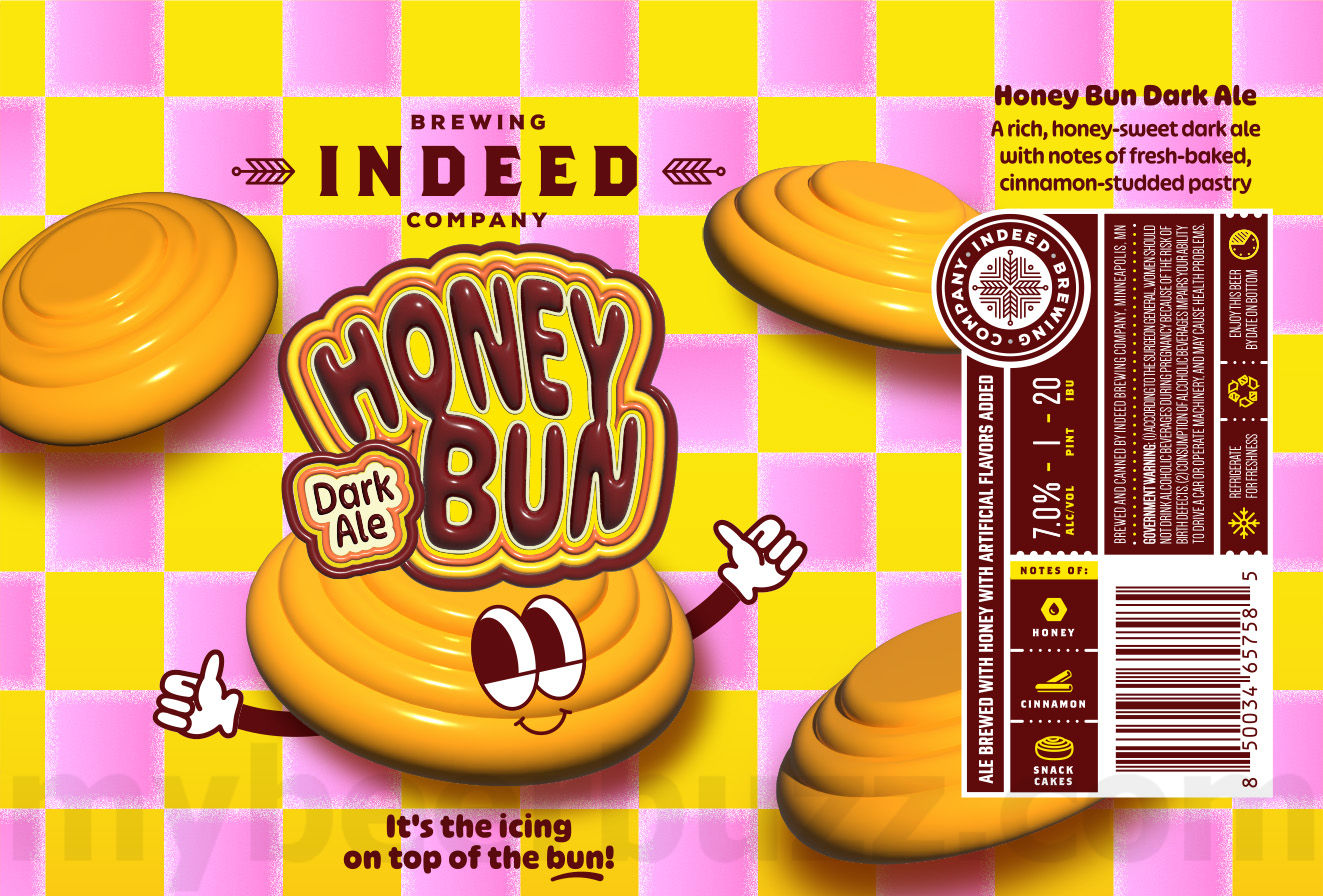 Indeed Adding Fruit Cult Imperial Red, Clover Shake, Tiramisu Cream Ale, Limoncello Style Cream Ale, Peach Cream Ale & Honey Bun 17 apostMBB 1357