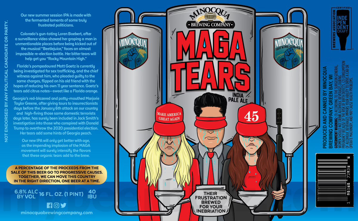Minocqua Brewing Adding Maga Tears Minocqua Brewing Adding Maga Tears