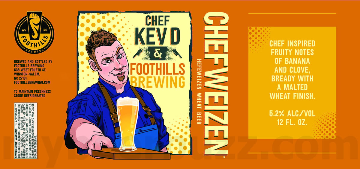 Foothills Adding Dead And Berried, Chef KevD Chefweizen & Twenty Years 9 apostMBB 1441