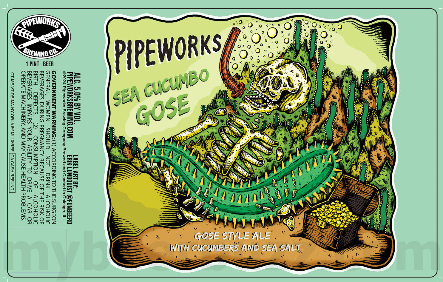 Pipeworks Adding Sea Cumbo Gose & Spyhopping Pipeworks Adding Sea Cumbo Gose & Spyhopping