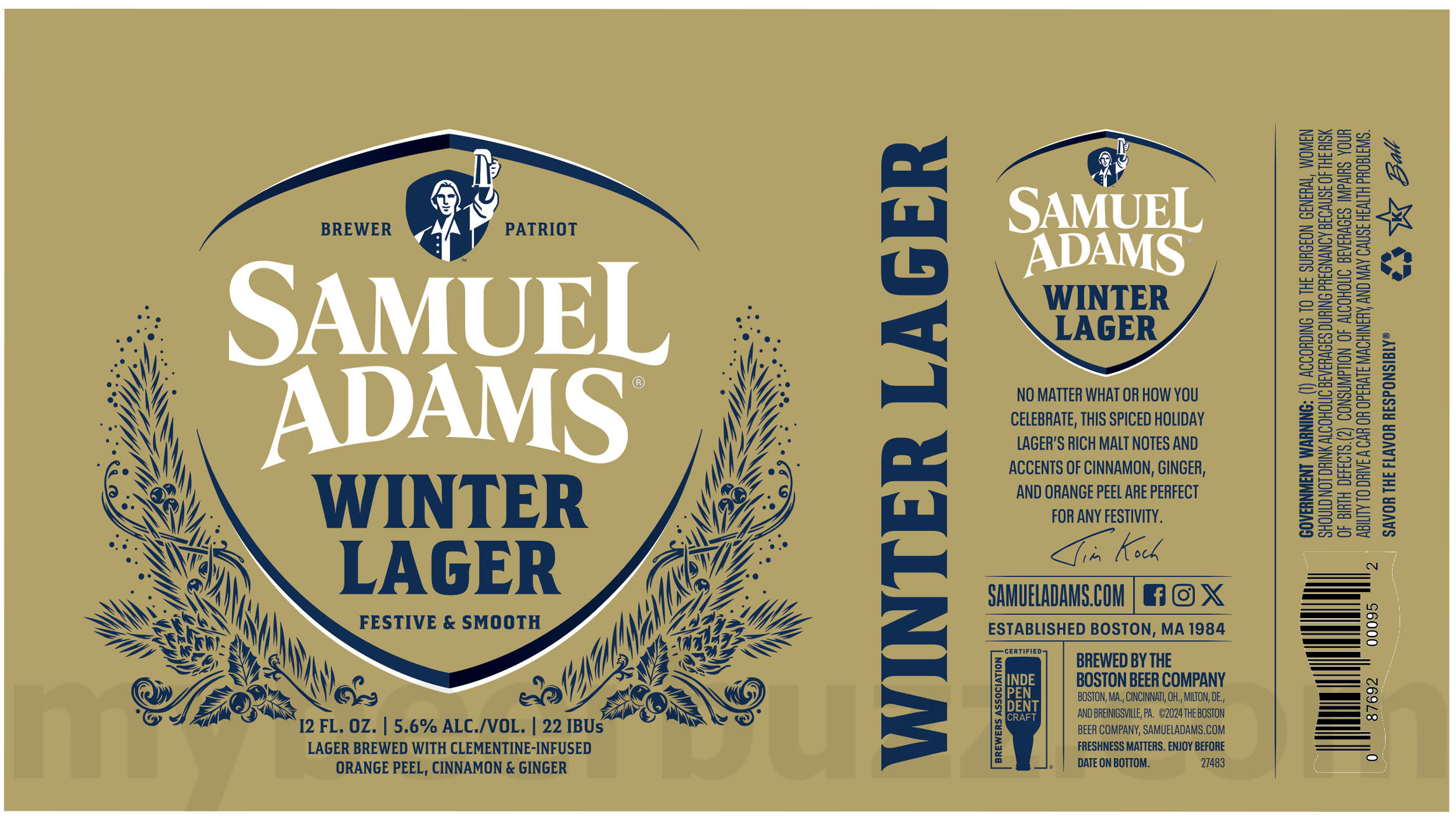 Samuel Adams Updating Old Fezziwig, OVP, Holiday White Ale & Winter Lager For 2024 Samuel Adams Updating Old Fezziwig, OVP, Holiday White Ale & Winter Lager For 2024