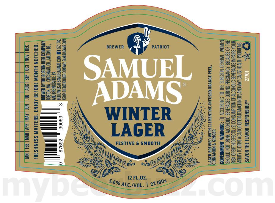 Samuel Adams Updating Old Fezziwig, OVP, Holiday White Ale & Winter Lager For 2024 Samuel Adams Updating Old Fezziwig, OVP, Holiday White Ale & Winter Lager For 2024