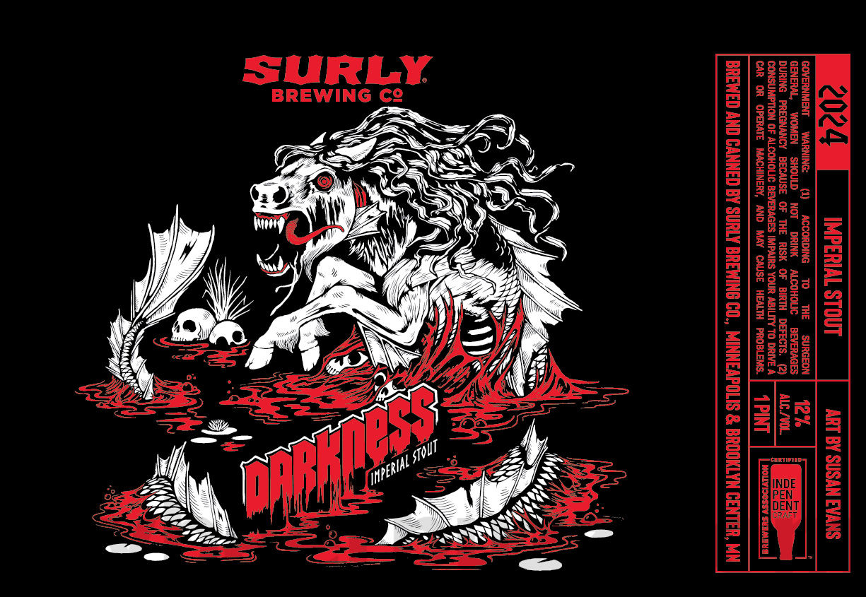 Surly Reveals 2024 Darkness Imperial Stout Cans Surly Reveals 2024 Darkness Imperial Stout Cans