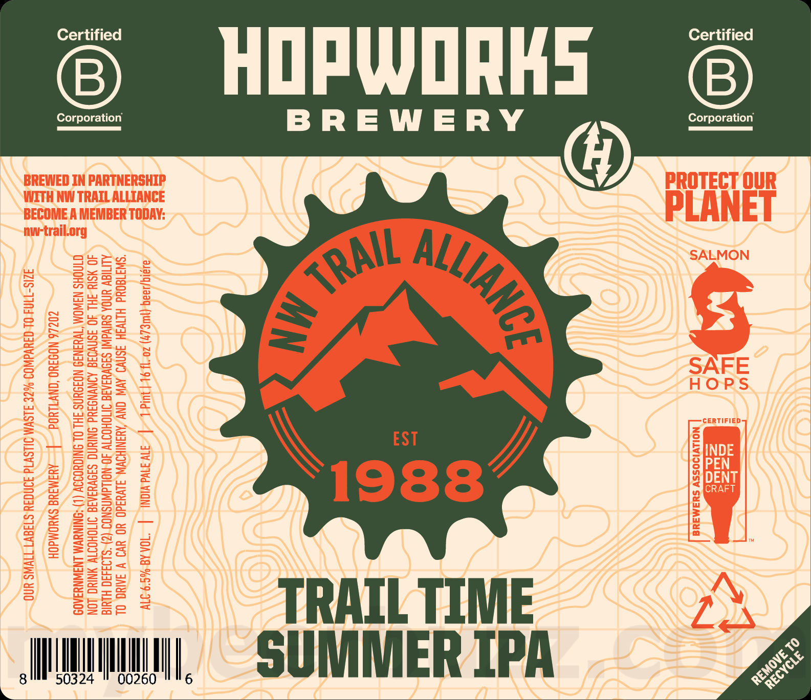 Hopworks & NW Trail Alliance Team Up For Trail Time Summer IPA Hopworks & NW Trail Alliance Team Up For Trail Time Summer IPA