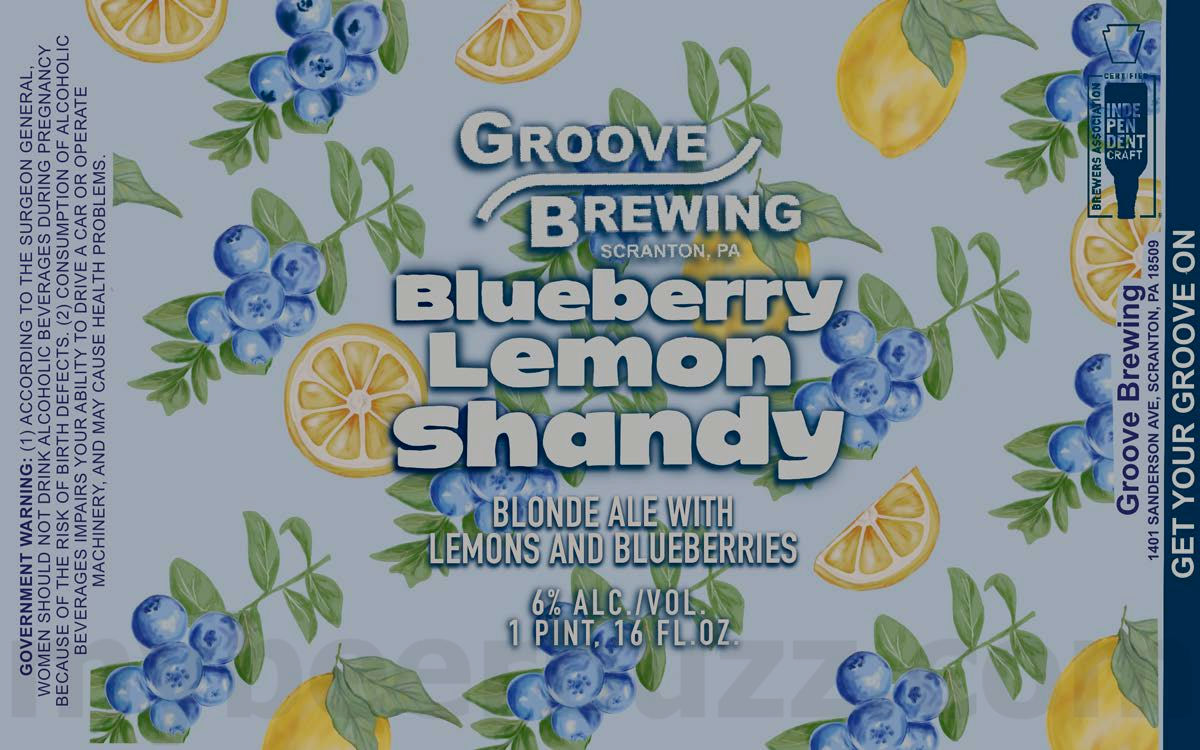 Groove Brewing (Scranton, PA) Adding Scranton Shakesbeer Summer Ale For Scranton Shakespeare Festival / Blueberry Lemon Shandy 8 apostMBB 1473