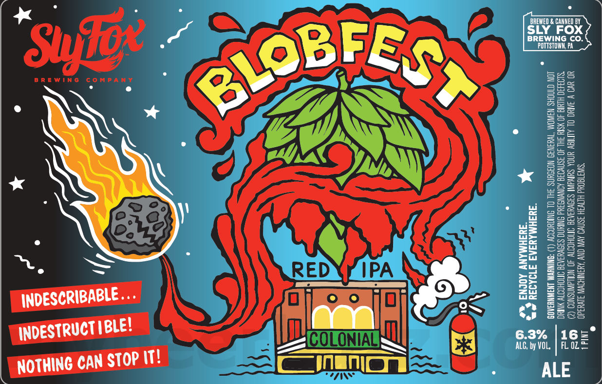 Sly Fox Adding Blobfest Red IPA Sly Fox Adding Blobfest Red IPA