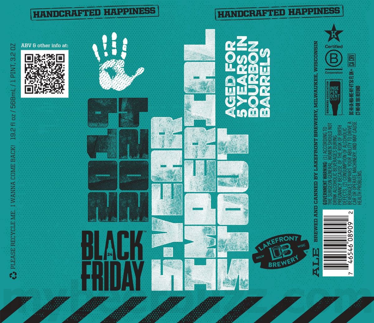 Lakefront Adding My Turn Series Nolan Made An Irish Export Stout / Klisch / 2024 Black Friday Imperial Stout / 2024 Black Friday 5-Year Imperial Stout / 2024 Black Friday Triple Black IPA / 2024 Black Friday Imperial Brown / Queen Bean / 2025 Black Friday Triple Black IPA / 2025 Black Friday Imperial Stout 18 apostMBB 1504