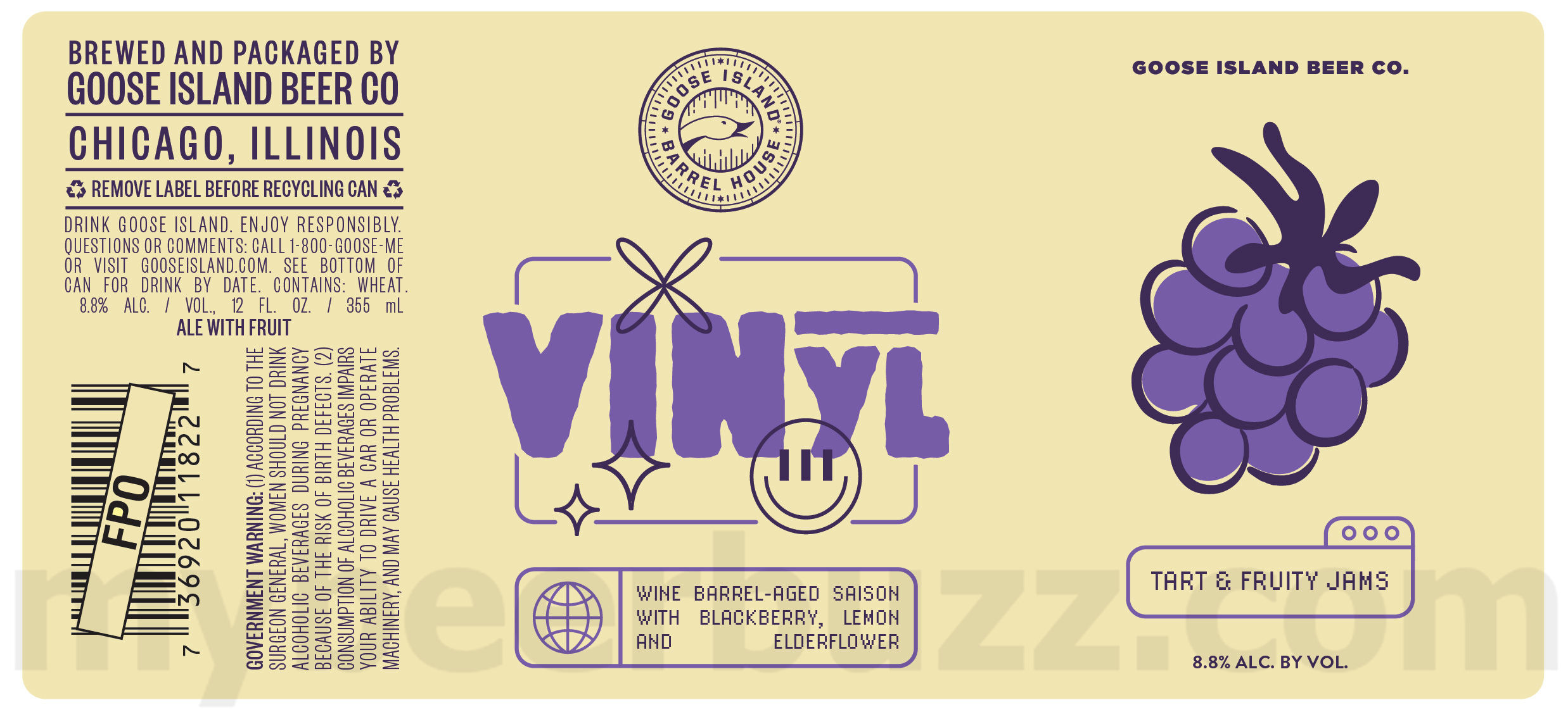 Goose Island Adding Vinyl Saison Goose Island Adding Vinyl Saison