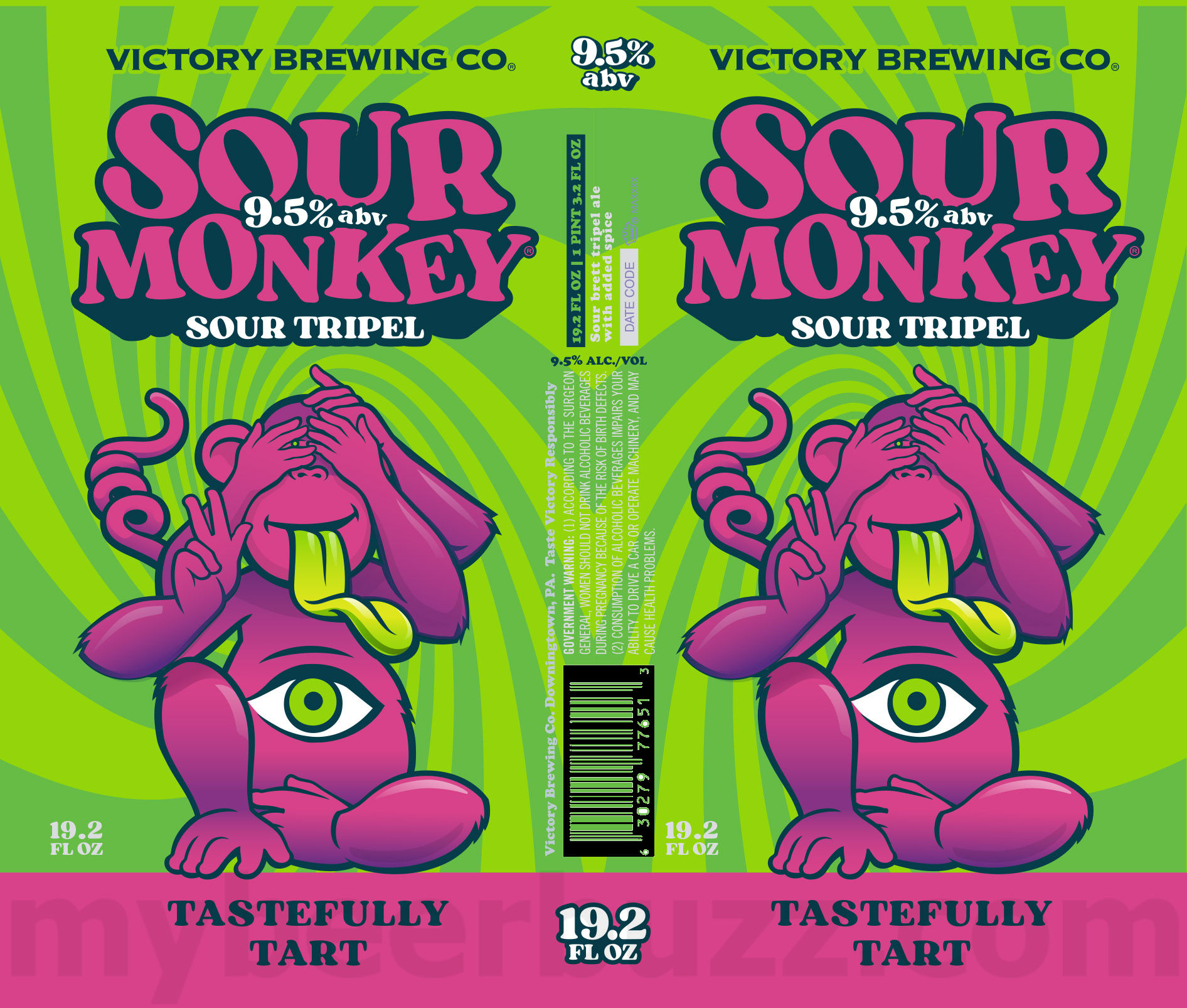 Victory Updating Golden Monkey, Sour Monkey & Juicy Monkey 18 apostMBB 1520