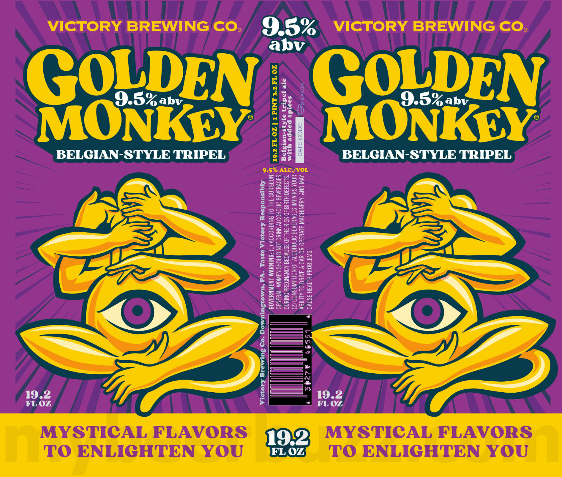 Victory Updating Golden Monkey, Sour Monkey & Juicy Monkey 19 apostMBB 1521