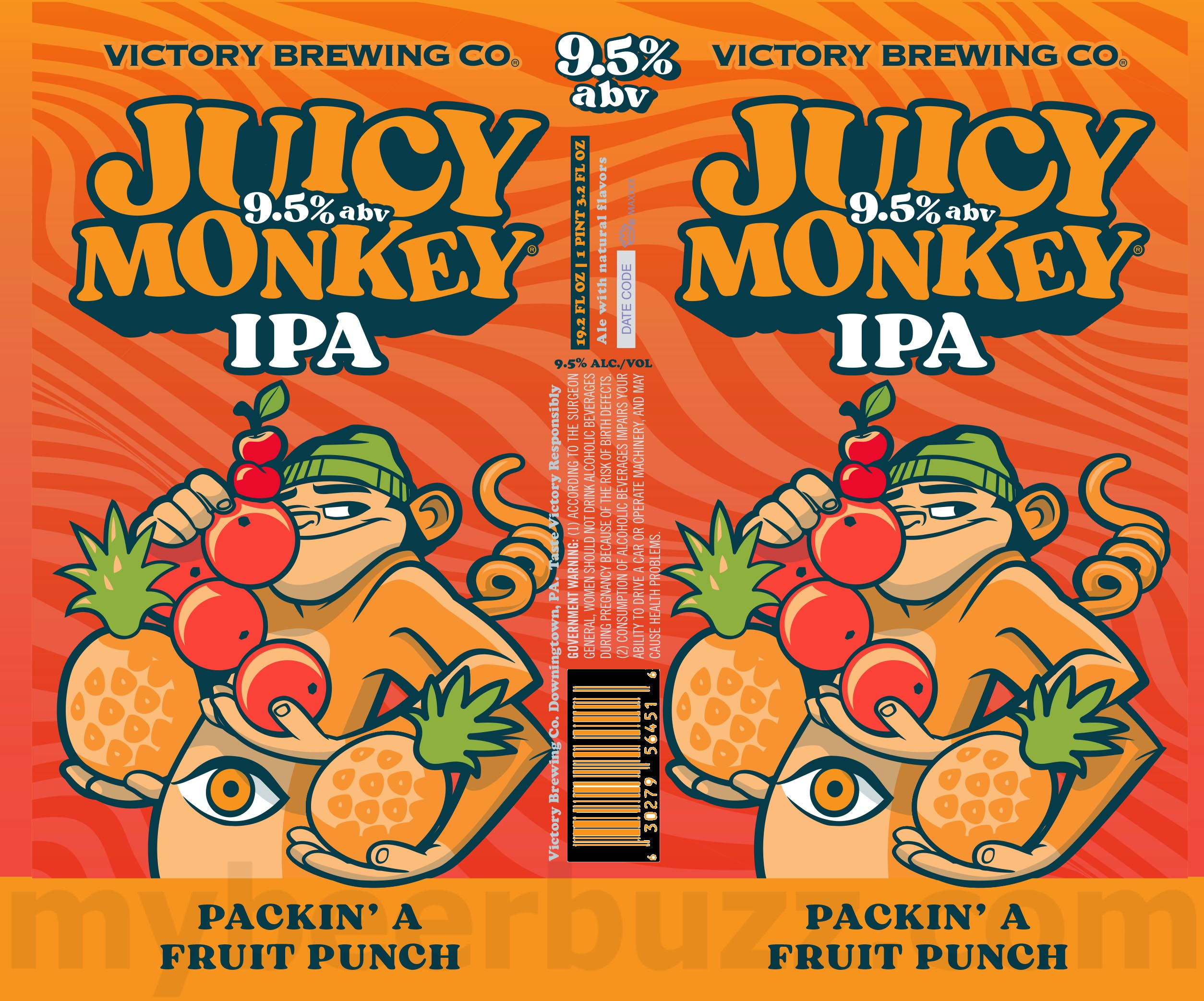 Victory Updating Golden Monkey, Sour Monkey & Juicy Monkey 20 apostMBB 1522