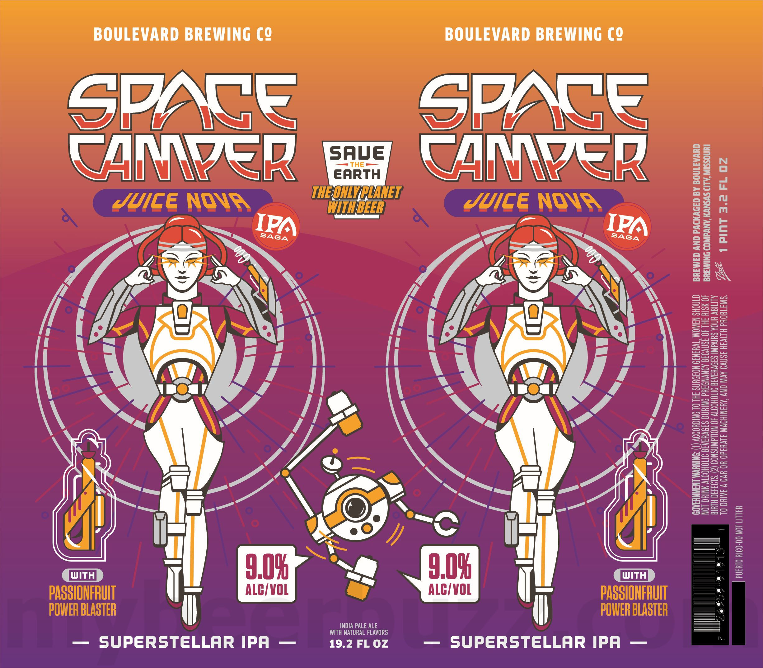 Boulevard Adding Space Camper Juice Nova Superstellar IPA 9 apostMBB 1538