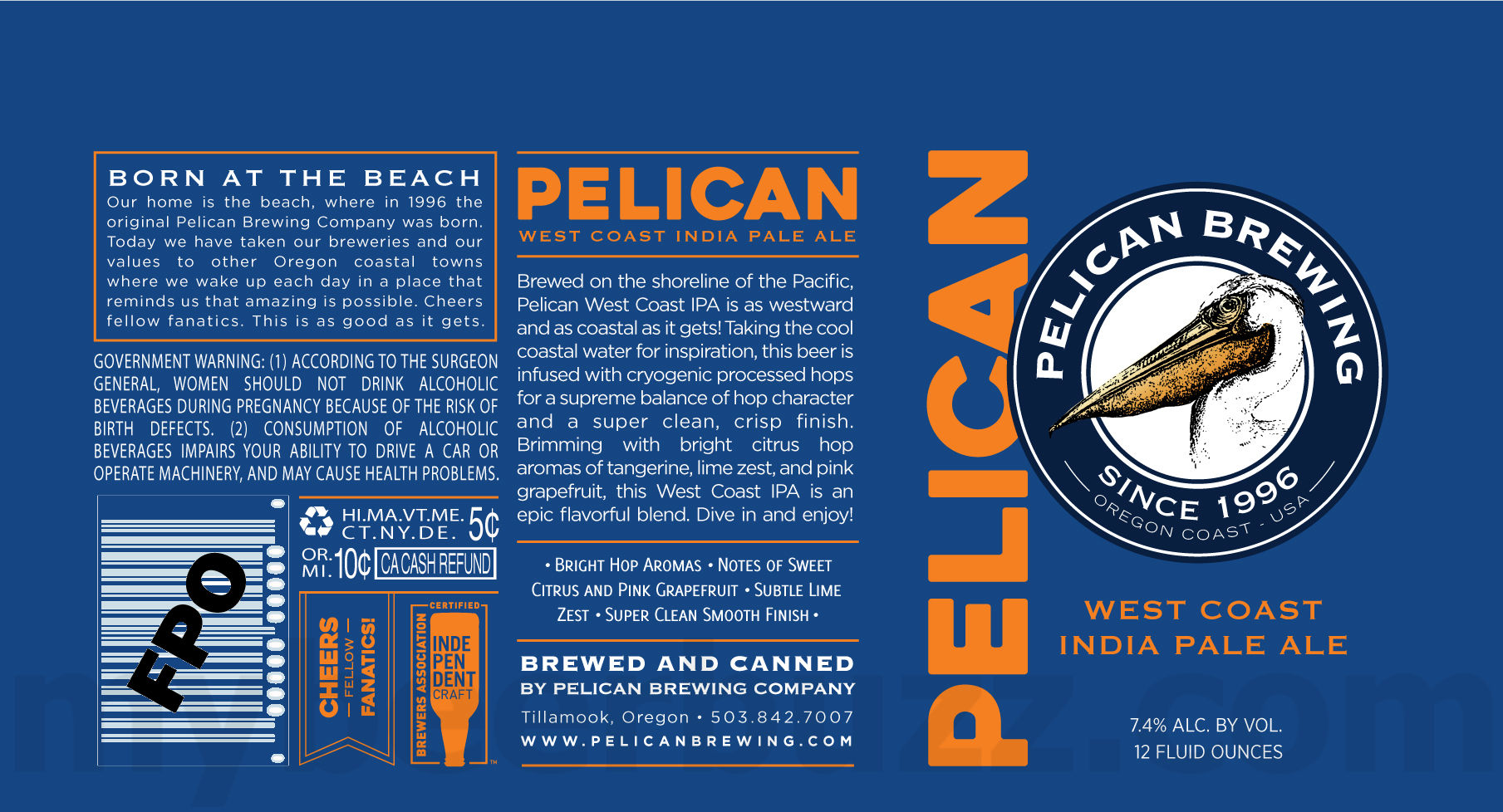 Pelican Adding West Coast IPA Pelican Adding West Coast IPA