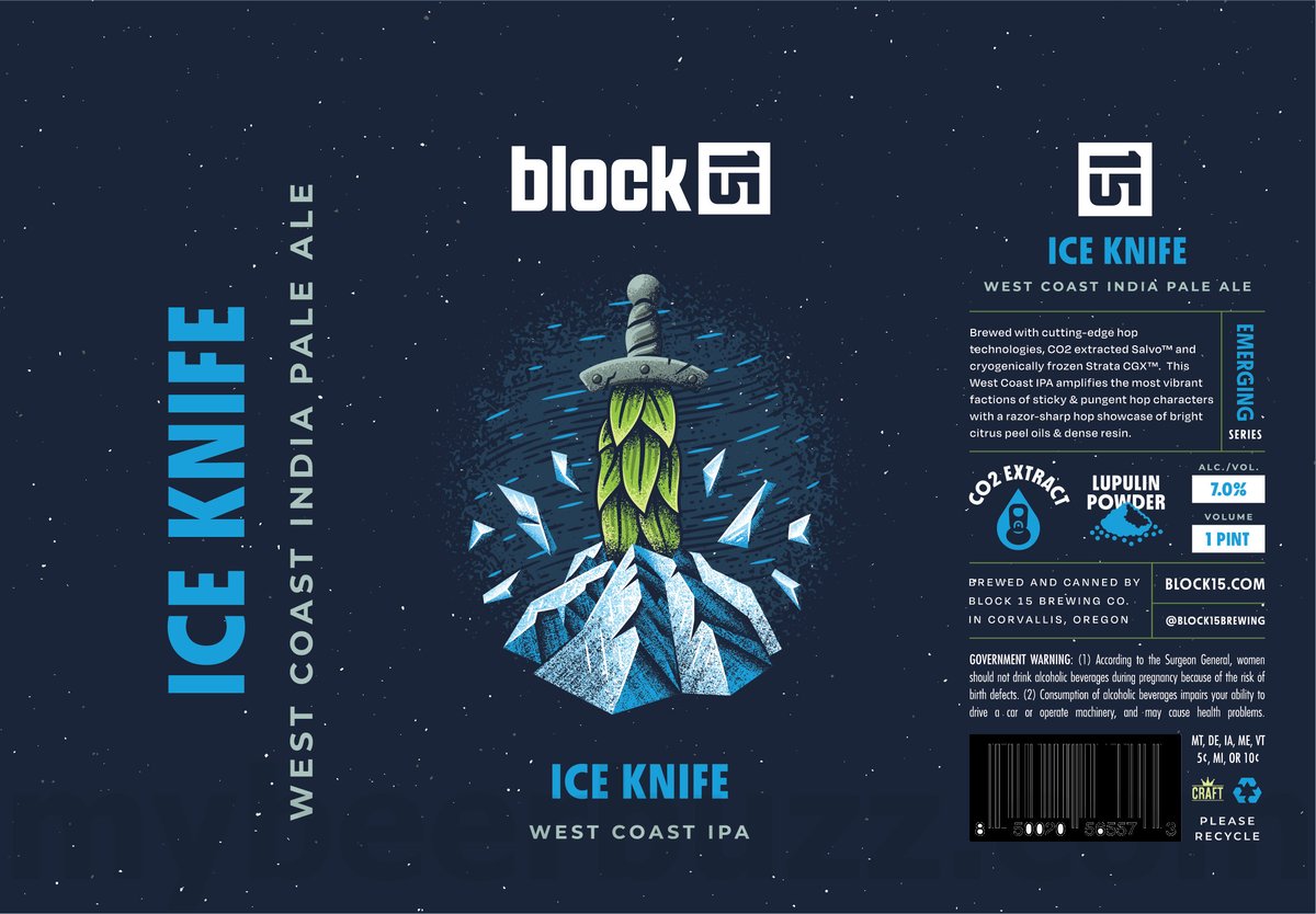 Block 15 & Fort George Team Up For Sticky Vortex / Hop Knife Block 15 & Fort George Team Up For Sticky Vortex / Hop Knife