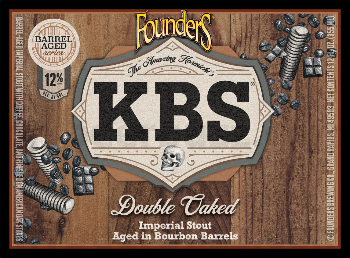 Founders KBS Double Oaked Coming To 2024 Barrel Aged Series Founders KBS Double Oaked Coming To 2024 Barrel Aged Series