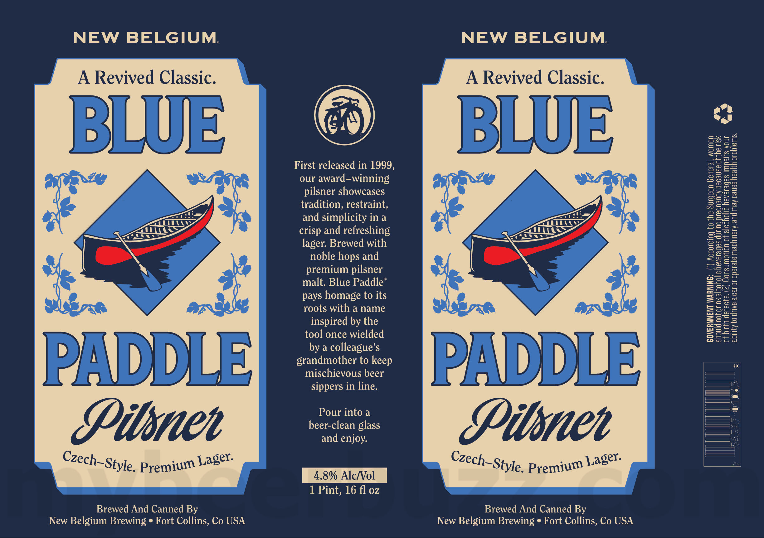 New Belgium Blue Paddle Returning In 16oz Cans New Belgium Blue Paddle Returning In 16oz Cans