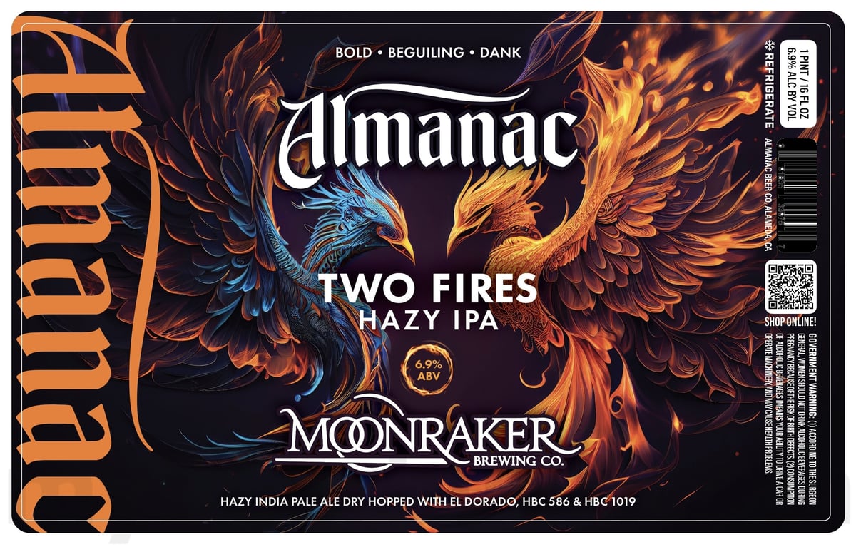 Almanac And Crowns & Hops Team Up For One Love 8 Trill / Moonraker Brewing Two Fires / Alchemist Ambrosia / Gold Star Love 11 apostMBB 1565