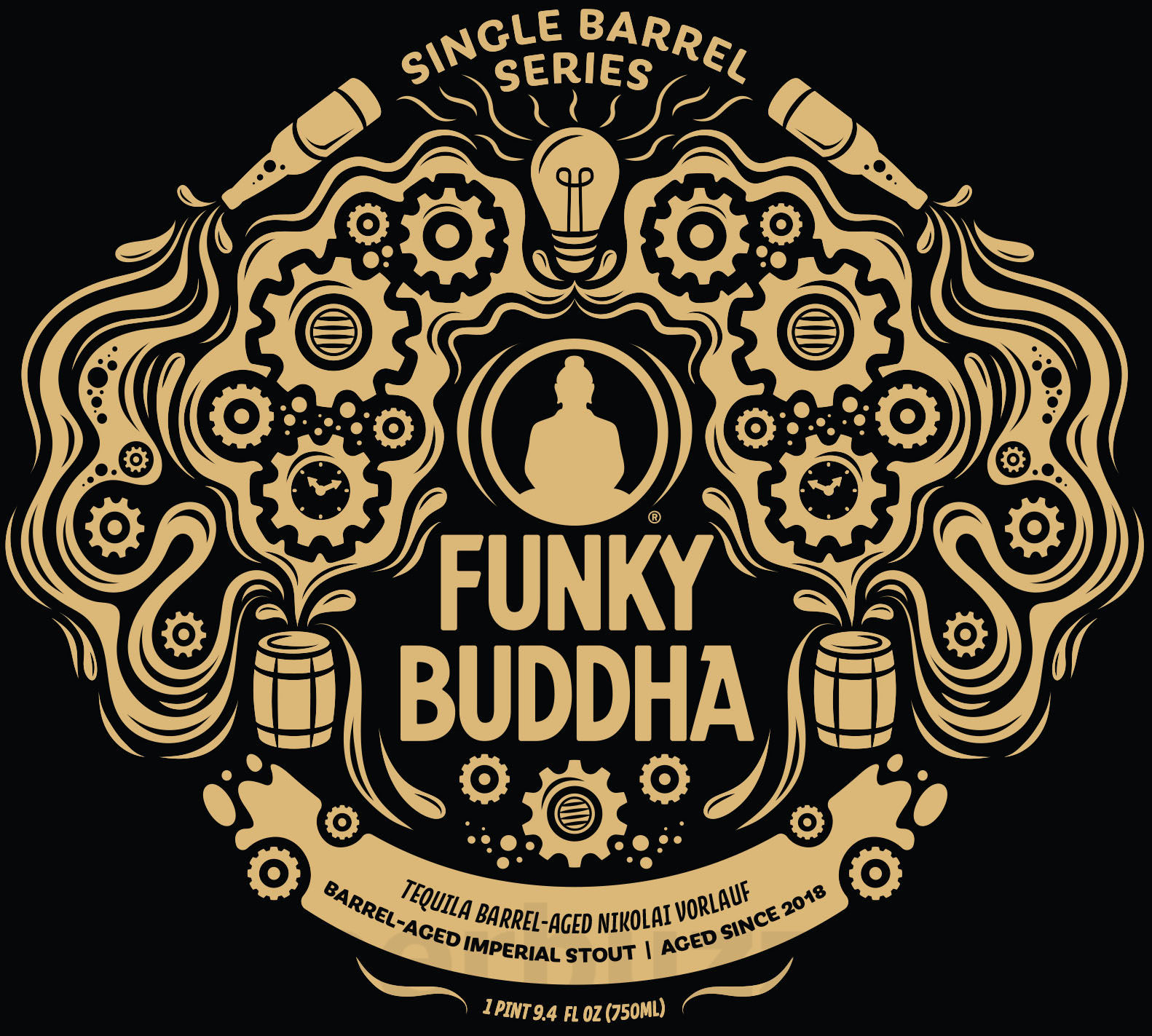 Funky Buddha Releasing Single Barrel Series Release: Tequila Barrel-Aged Nikolai Vorlauf 8 apostMBB 1566
