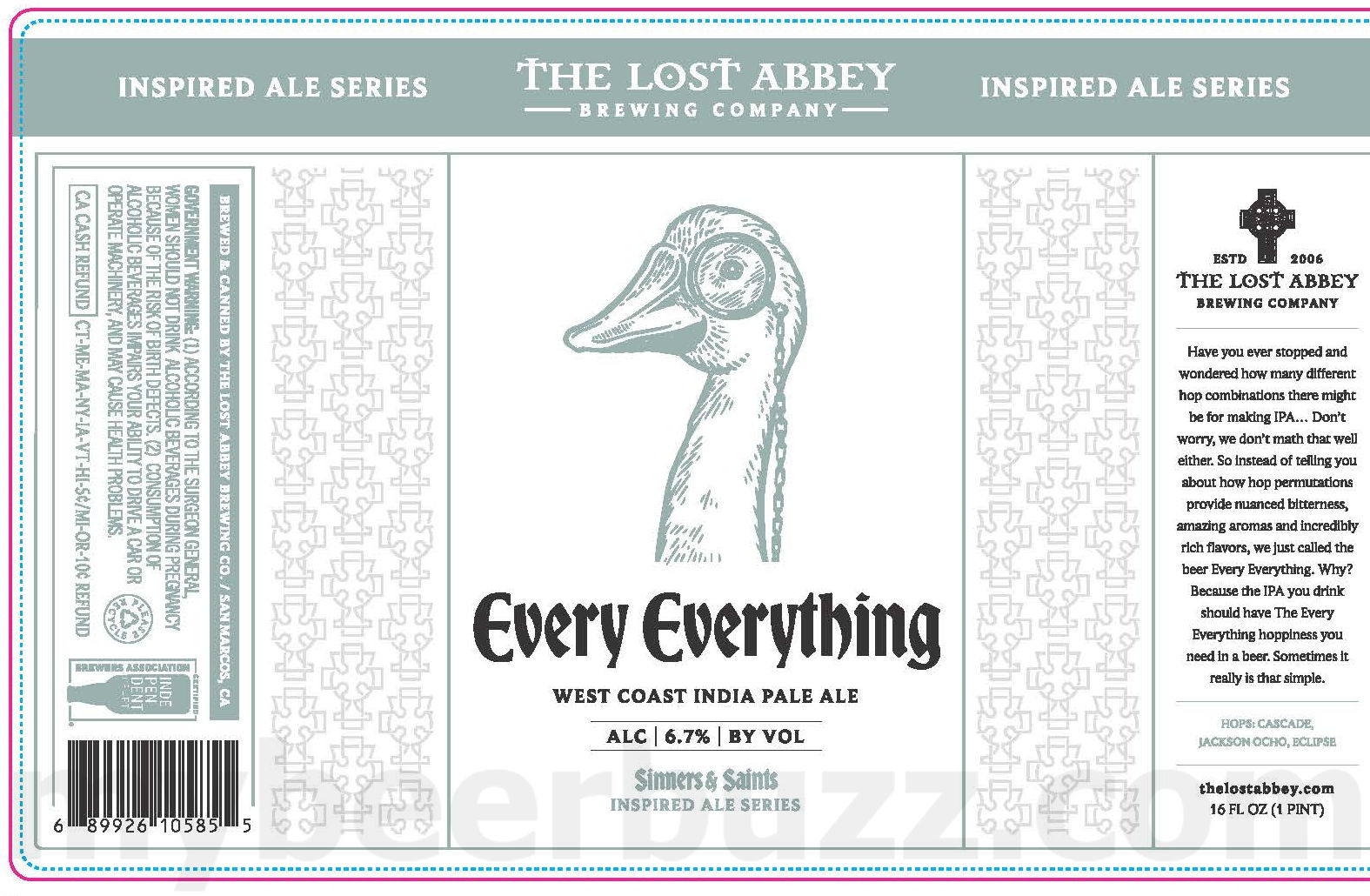 Lost Abbey Adding Noble Tendencies, Unseen Things, JMJ & Every Everything Cans Lost Abbey Adding Noble Tendencies, Unseen Things, JMJ & Every Everything Cans